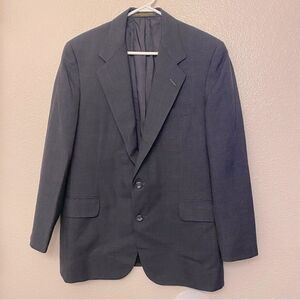 Nordstrom H.FREEMAN & SON 100% wool tweed suit jacket gray sports coat blazer 42